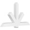 Ekena Millwork Kennewick Architectural Grade PVC Gable Bracket, 72"W x 42"H x 6"D x 6"F, 14/12 Pitch GBP072X42X0606KEN00 - alternate 1